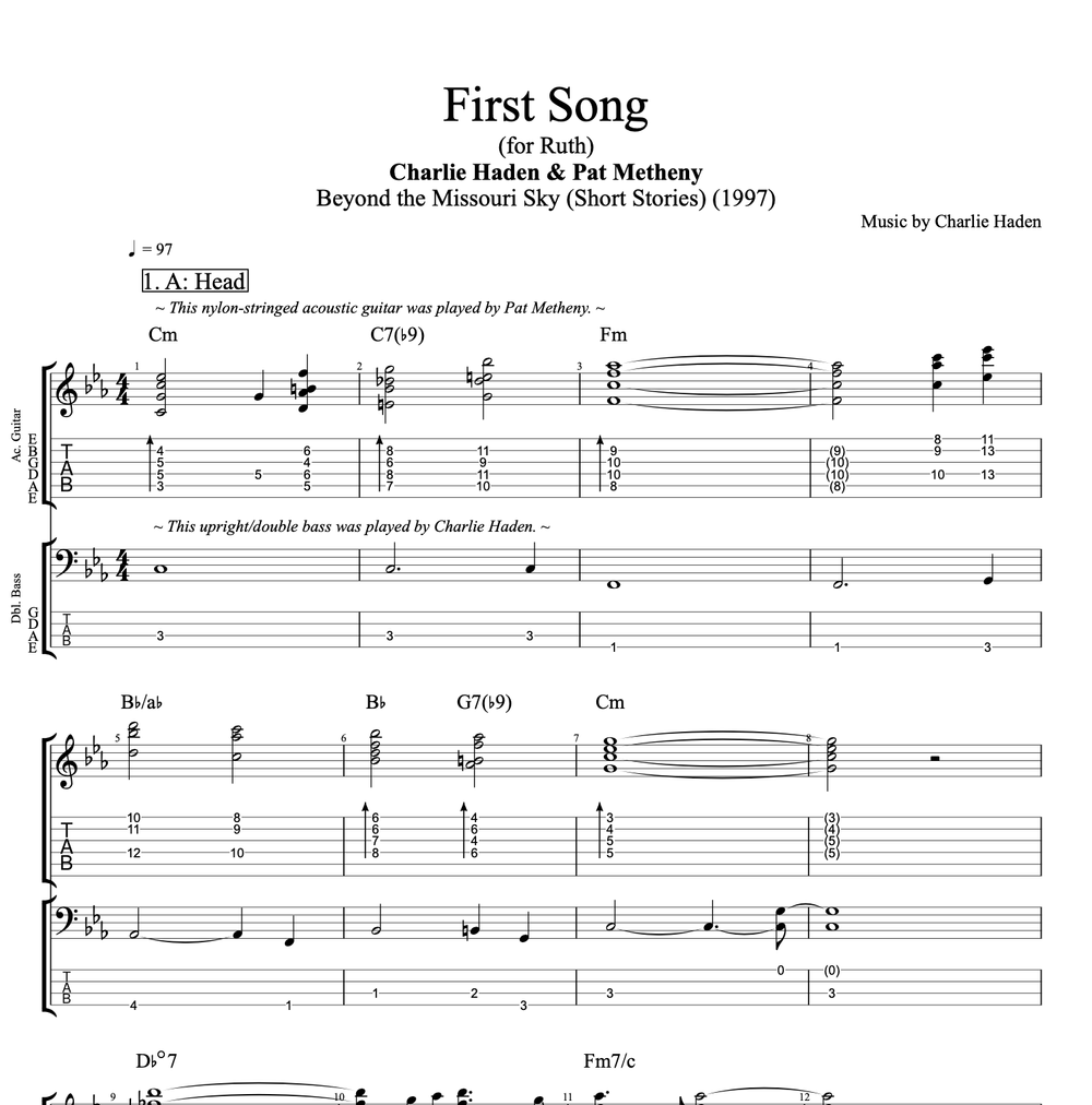 First+Song+for+Ruth+S+Charlie+